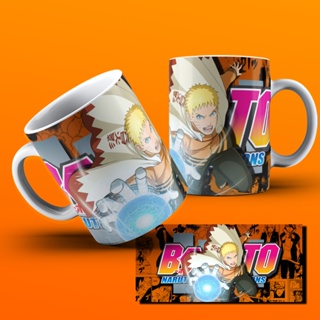 Caneca personalizada Naruto Chibi - Naruto, Hinata, Boruto e Himawari  Família