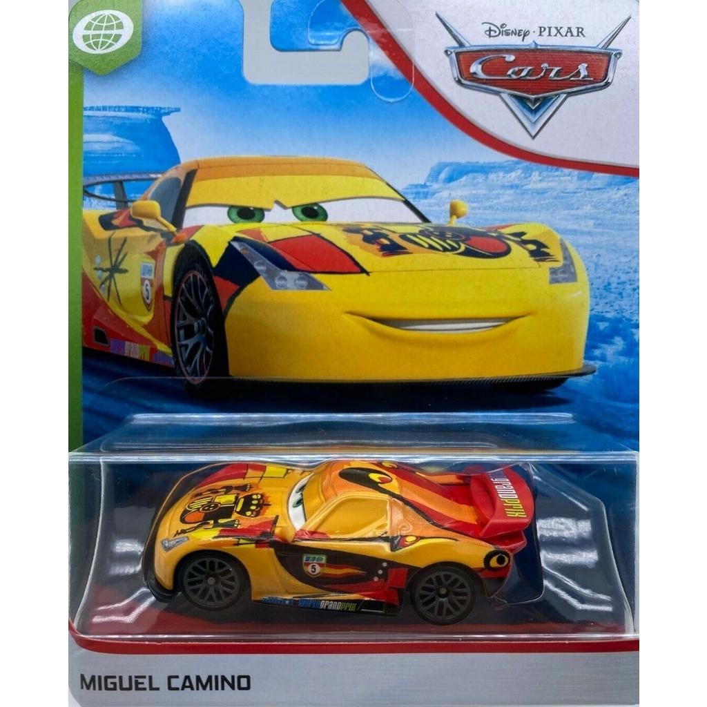 Disney Cars 2 Miguel Camino Miniatura Filme Carros Mattel | Shopee