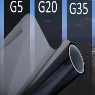 Película Residencial e Automotiva 0,50m de Largura com 1m a 5m de Comprimento G5, G20 e G35 em Oferta na Shopee