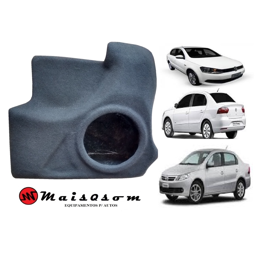 Caixa de Fibra Lateral p/ VW Voyage G5 G6 G7