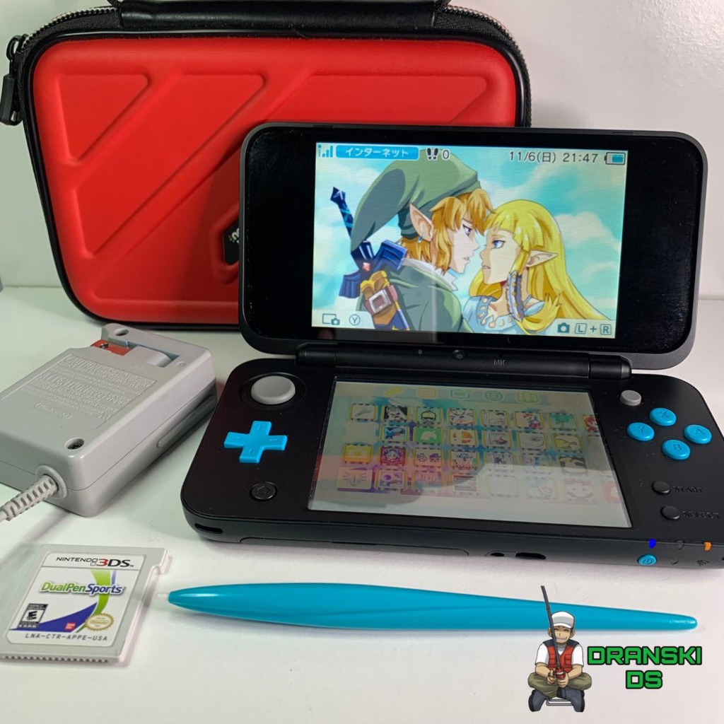 ニンテンドー3DS/2DS Dr.DENTAL Nintendo New 2ds XL 16GB + 70 Jogos + Cartucho Original 3DS + Case