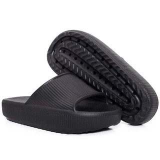 chinelo tipo nuvem macio anatômico. chinelo para o dia a dia ou descanso dos pês