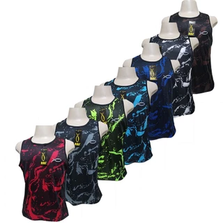 Regata Masculina Esportiva Academia Kit 5 Peças Camuf