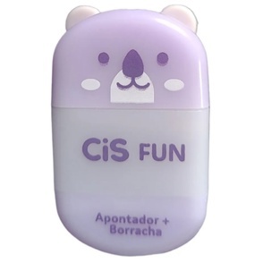 Apontador Borracha com Depósito Cis Fun Animais Fofinhos - Bell