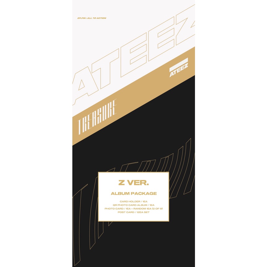 Chu Store » ATEEZ – TREASURE EP.FIN : All To Action