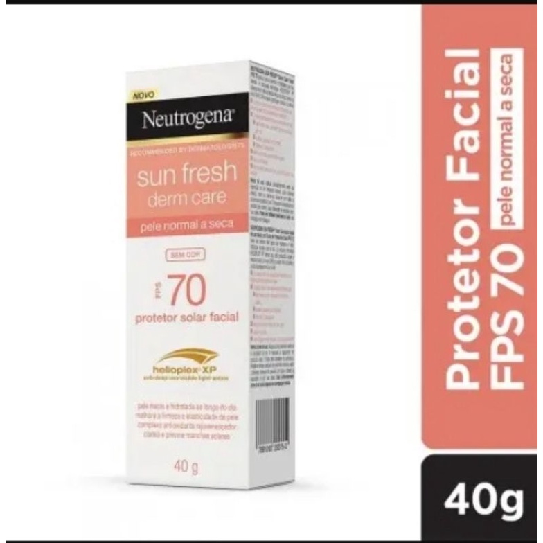 Neutrogena Sun flesh facial fps70 | Shopee Brasil