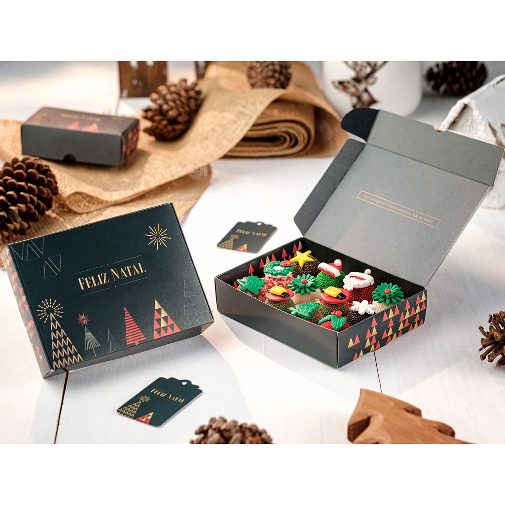 Caixa para 12 doces - Boreal - 10 Unid.