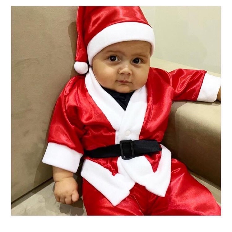 Roupa infantil store de papai noel