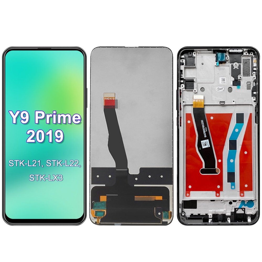 Tela Frontal Touch Display Huawei Y9 Prime 2019 / P-Smart Z STK