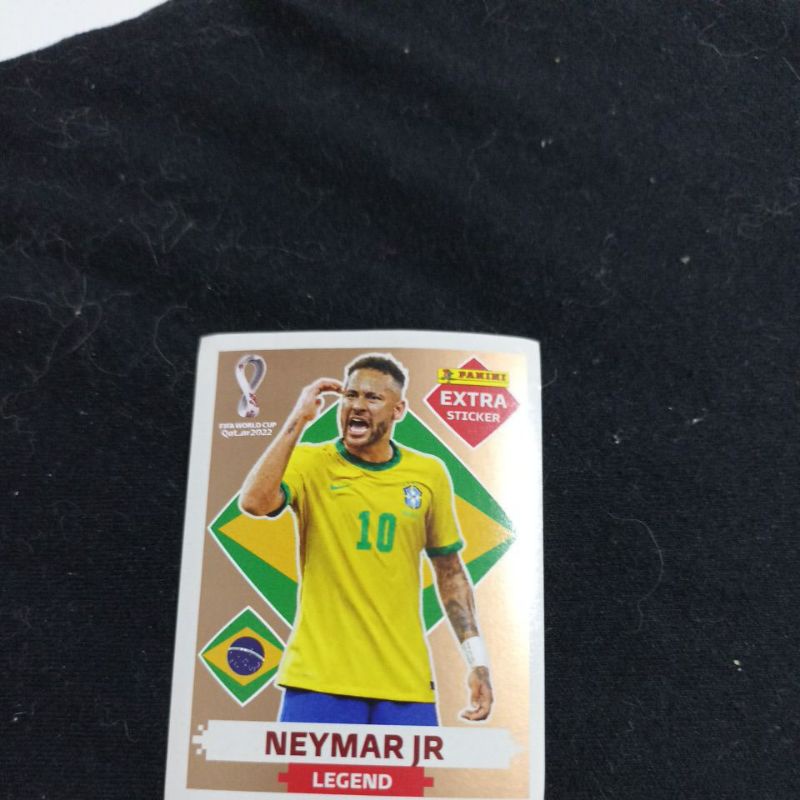 Figurinha Neymar Jr - Legend Bronze Copa 2022