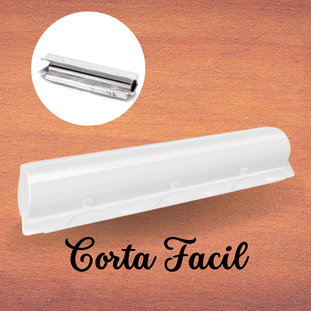 Porta Rolo de Alumínio e Papel Manteiga Higiênico e resistente | Shopee ...