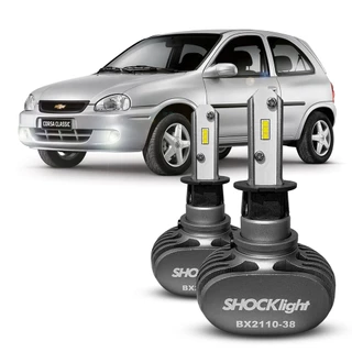 Ultra Led Shocklight 10.000 Lumens 6000K Chevrolet Corsa Classic Farol de Milha Barato