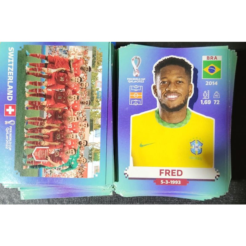 Figurinhas avulsas da Copa 22