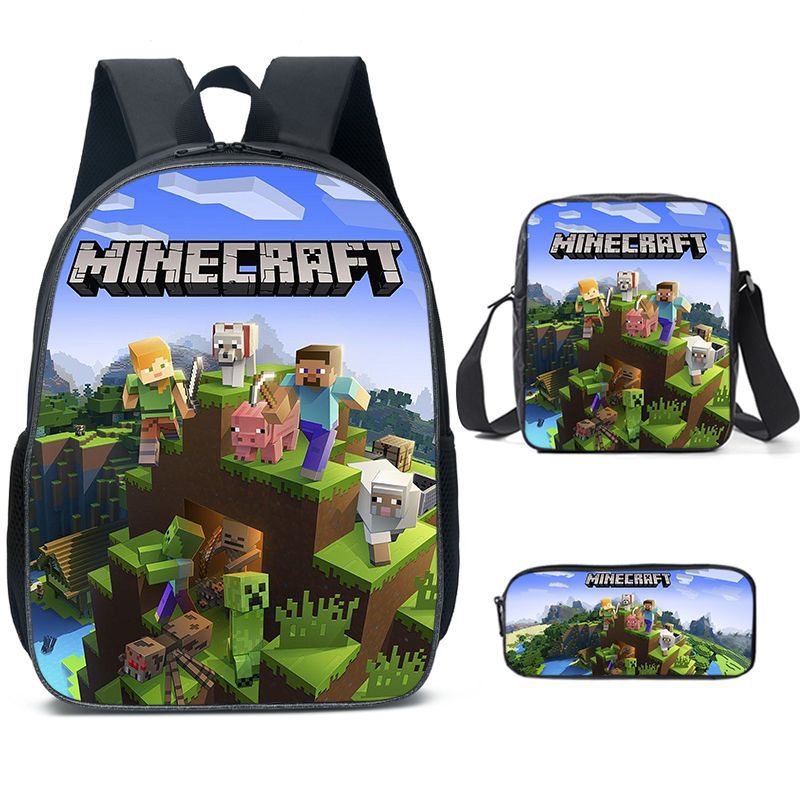 Mochila escolar jogo Minecraft - Short Fuse