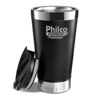 Copo Térmico Philco PTH01P/PTH01B 475ml Quente ou Frio Inox
