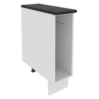 Balcão Armário de Cozinha Porta Pano 100% MDF Branco Acordes Madesa em Oferta na Shopee