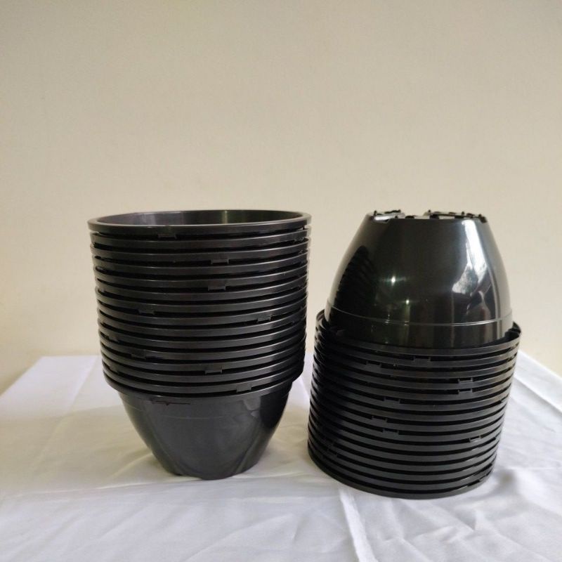 Kit 30 Vasos Cuias 18 na Cor Preta