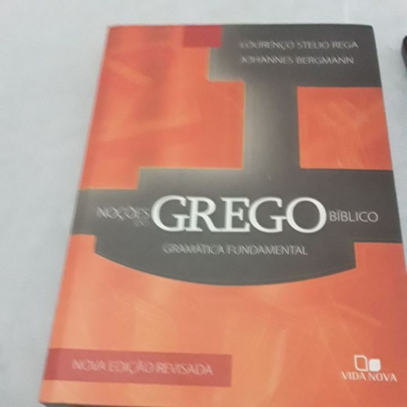 Noções Do Grego Bíblico Gramática Fundamental | Shopee Brasil