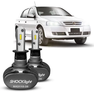 Ultra Led Shocklight 10.000 Lumens 6000k Farol Baixo Alto Gm Astra Lançamento
