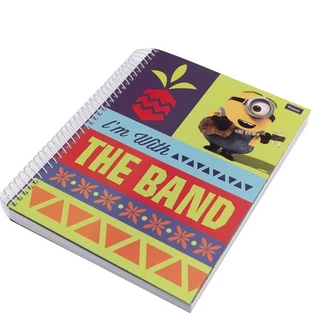 Caderno Minions Univesitario 10 Materias 200 Folhas Foroni
