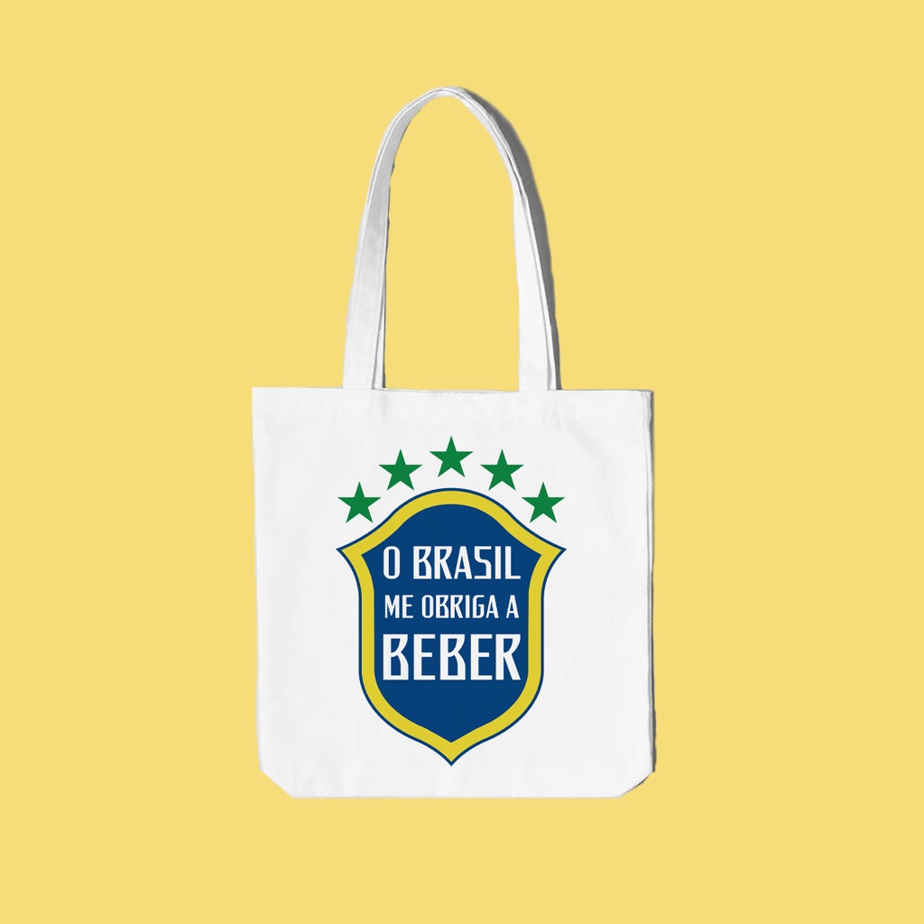 Bolsa Ecobag - O Brasil me obriga a beber