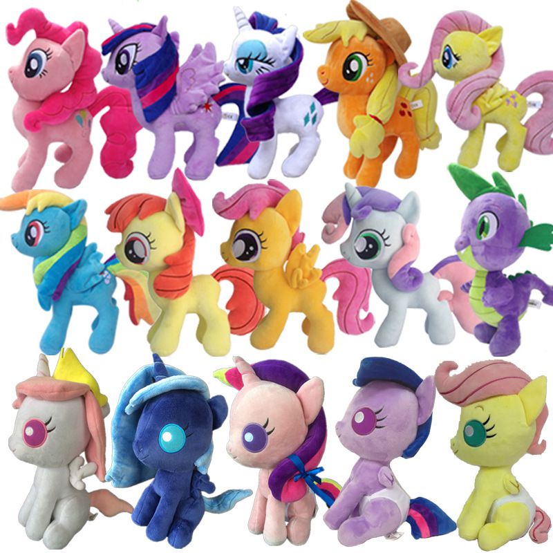 My Little Pony Brinquedo De Pelúcia Spike Twilight Sparkle Boneco De  Pelúcia Presentes Para Crianças