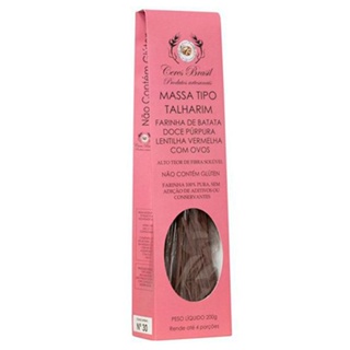 Macarrão sem Glúten Talharim de Batata Doce Purpura Ceres 200g