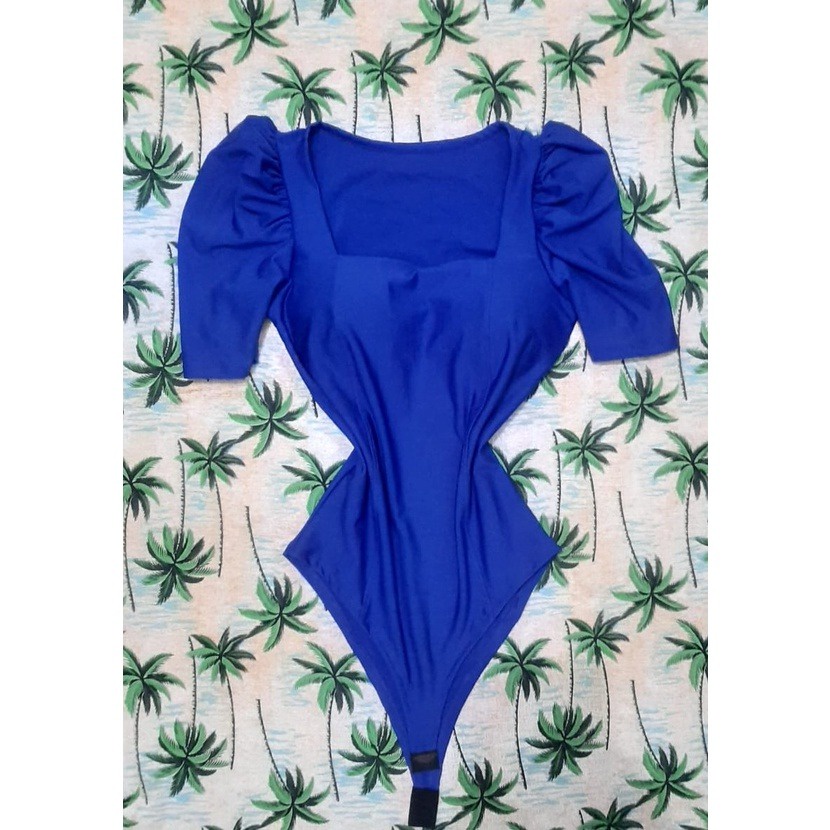 Body Feminino Manga Princesa Bufante Blusinha Bodi Bojo | Shopee Brasil