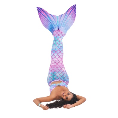 Cauda De Sereia + Nadadeira + Top Tamanho Adulto | Shopee Brasil