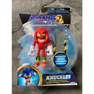 Boneco Grande 25 cm - Sonic Vermelho (knuckles) Articulado - Action Figure