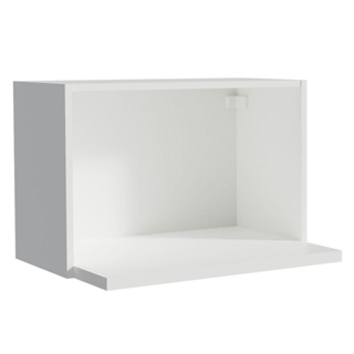 Armário Aéreo Madesa Acordes 100% MDF 60 cm com Nicho para Forno - Branco