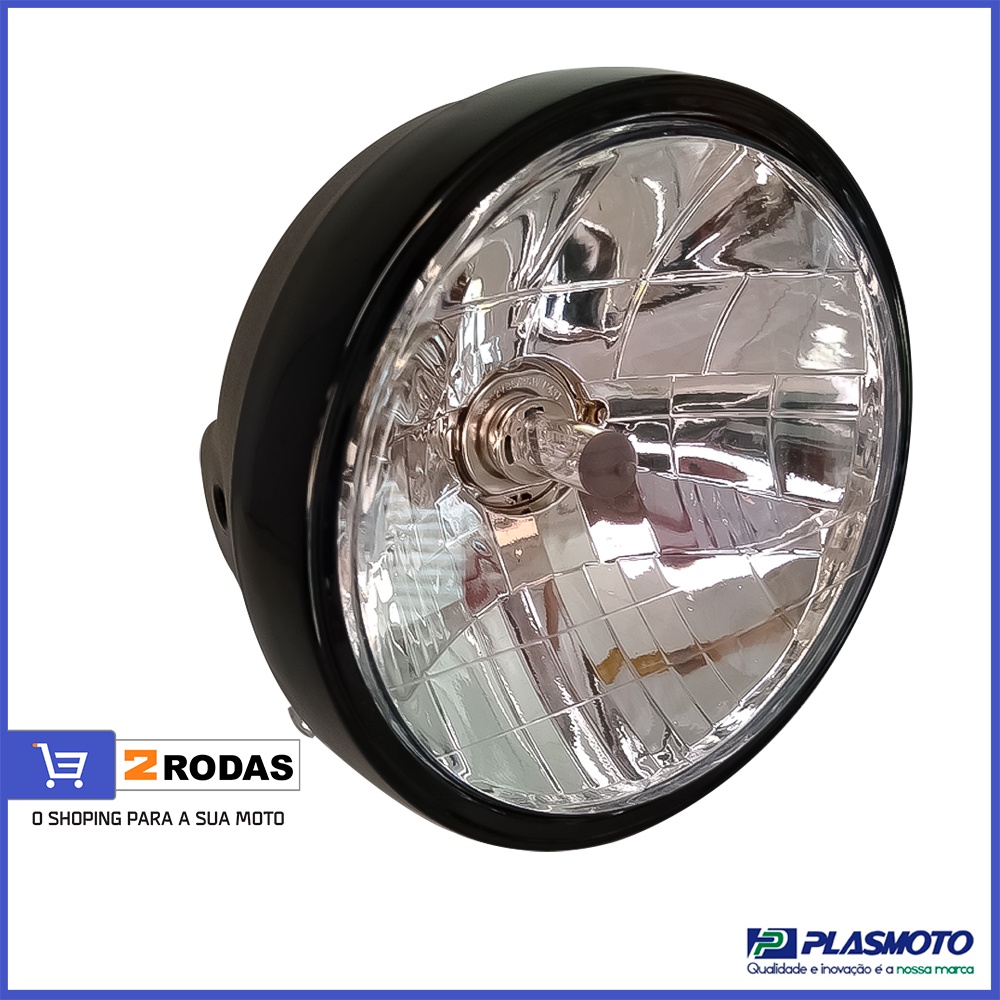 FAROL COMPLETO TITAN 150 04/ 08 FAN 09/ 13 C/ LAMPADA