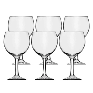 Jogo 6 Taças Grandes de Gin 4 Taças ou 2 Taças de Vinho 620 ml