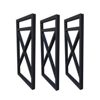 Suporte P/ Prateleira estilo industrial não enferruja e não descasca pintura