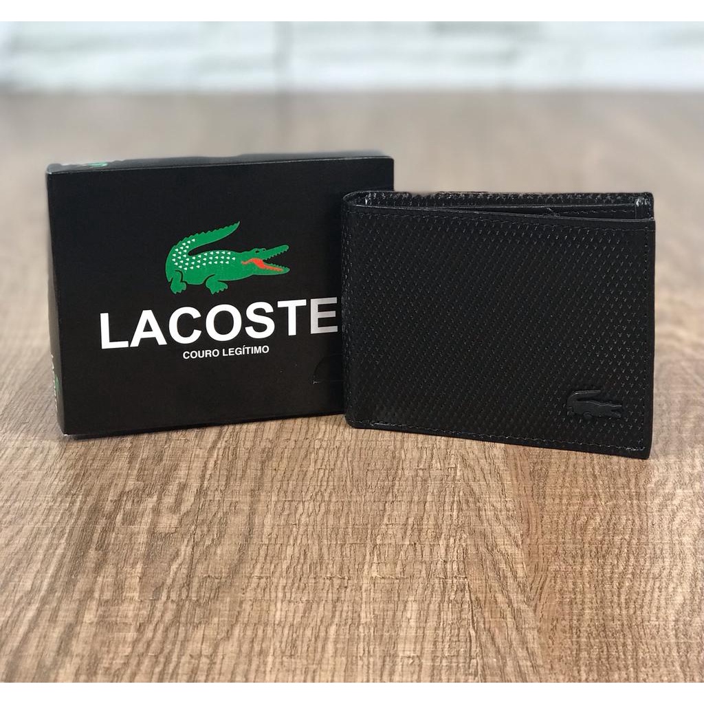 Carteira Slim Masculina Top Lacoste