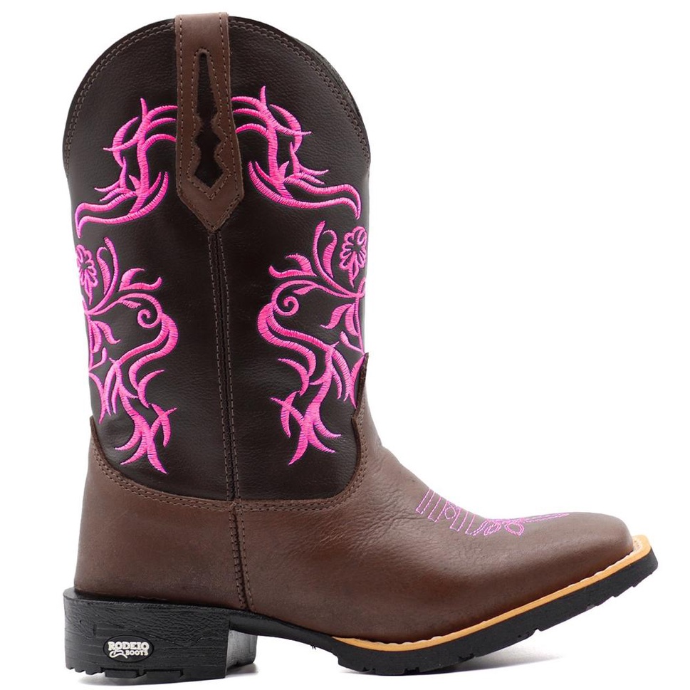 Bota Texana Feminina Montaria Country Confort vel Promo o