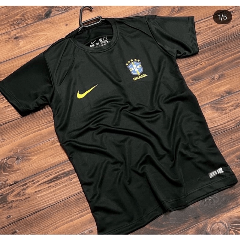 Camisa Brasil Preta 2022 Edição Limitada Copa do Mundo
