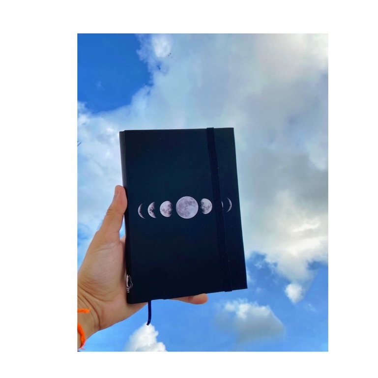 Caderno Fases da Lua. Diário, anotações, journal e Bullet Journal ...