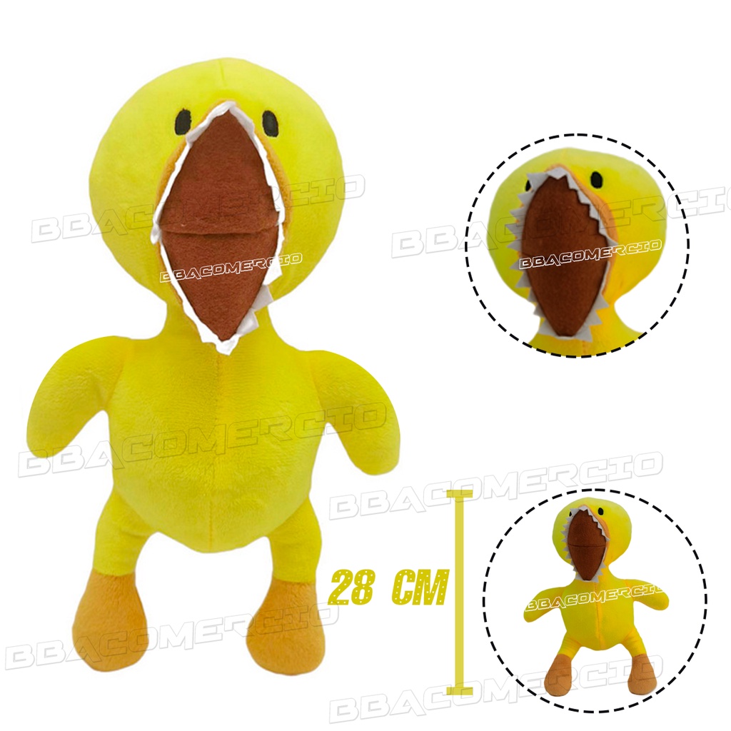 Brinquedos de pelúcia Kawaii Yellow Rainbow Friends, bonecas de