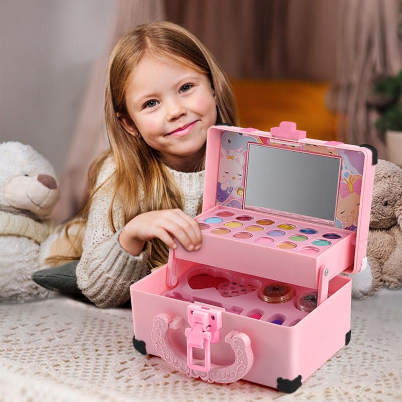 Meninas Brinquedos Simulação Jogos De Maquiagem Para Crianças Lavável  Maquiagem Define Batom Sombra De Olho Princesa Meninas Fingir Jogar Vestir  Brinquedos