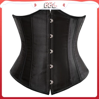 Modelador De Cintura SEXY Espartilho Gótico Subjacente E Cintura Bustiers Top Workout Shape Body Underbust Corset Waist Cincher Belt Plus size Lingerie Modelador De