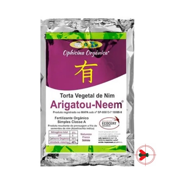 Torta Vegetal De Neem Pó De Neem Arigatou Neem Nim 1 Kg