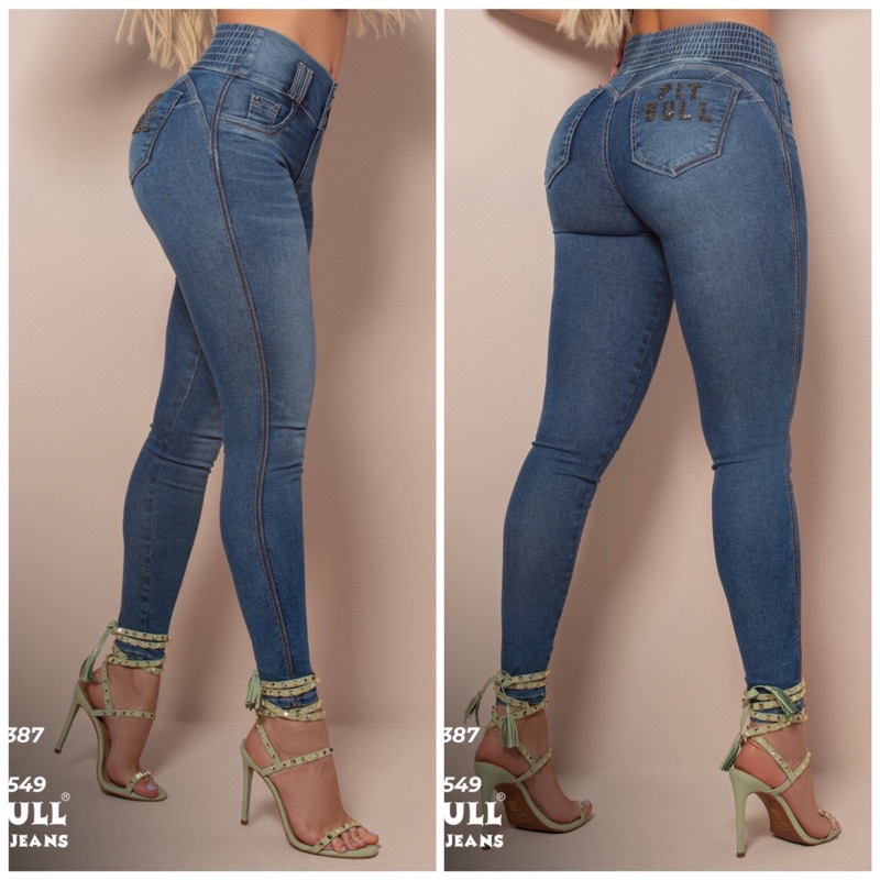 Calça Jeans Feminina Pitbull Lançamento Ref 62194 em Promoção na