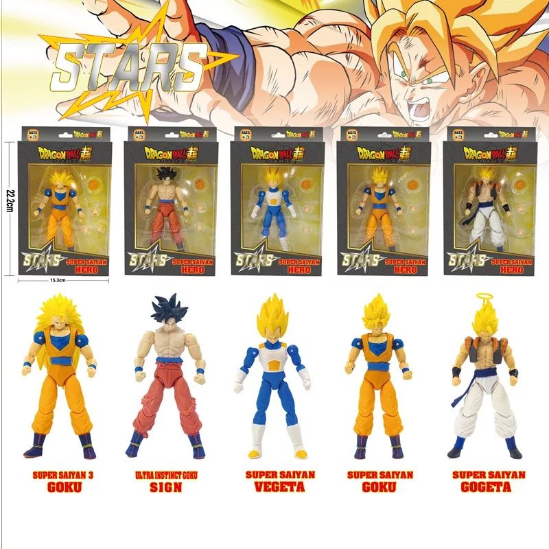 Super Saiyan 4 Goku - Dragon Ball Dragon Stars Bandai - F0075-3
