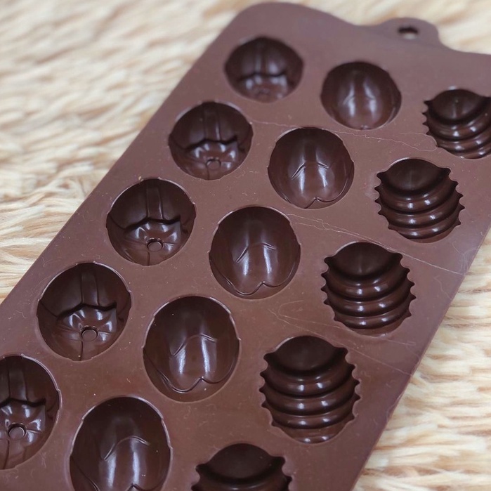 Forma de Chocolate Silicone Doces Gelo Gelatina Molde Bombom CLINK