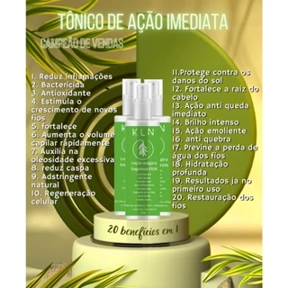 PROMOÇÃO 3UN Tonico Terapia capilar reativação do bulbo RESULTADO RÁPIDO