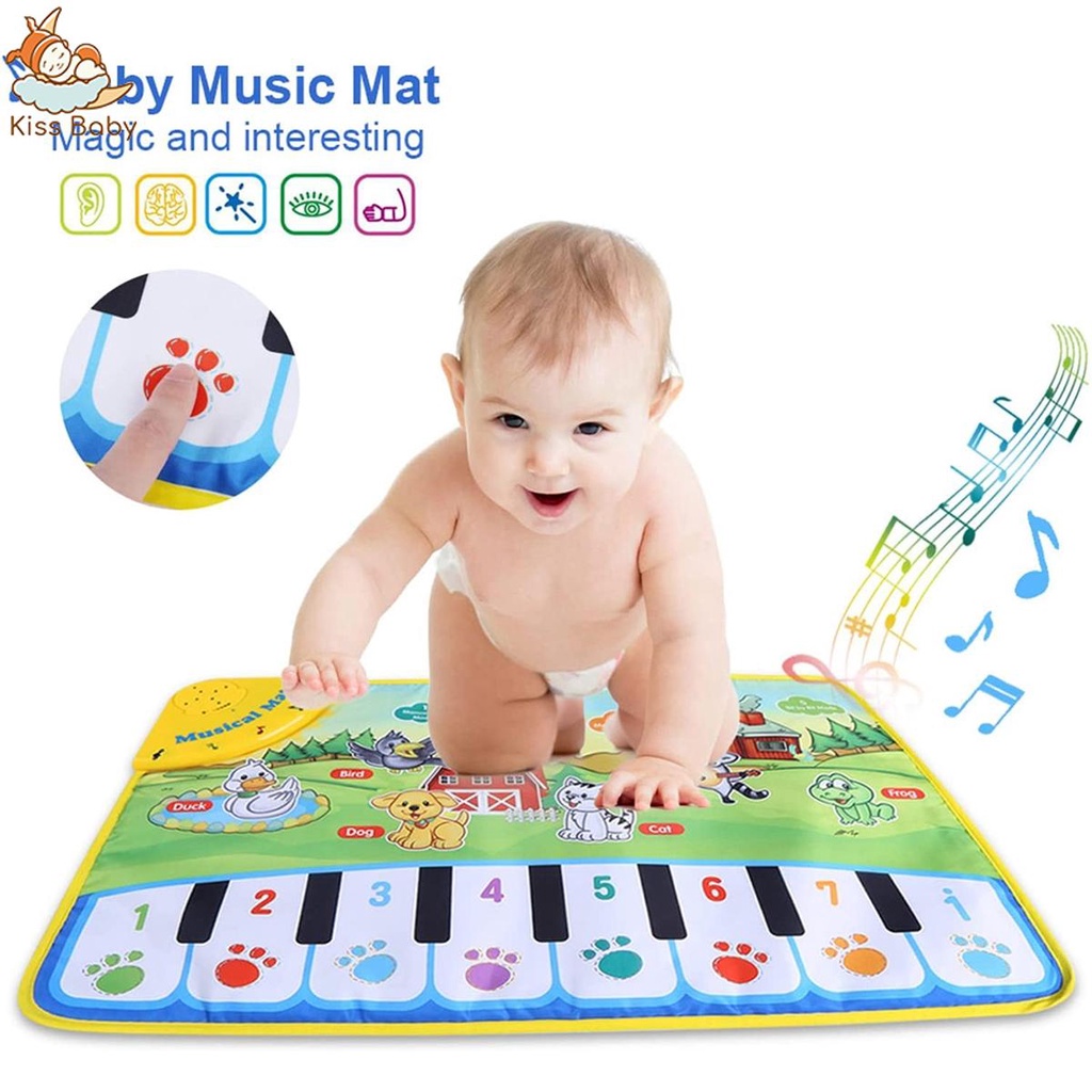 música infantil, música infantil com teclado chão, jogo toque música para  casa para meninos e meninas com mais 3 anos Adapero : :  Brinquedos e Jogos