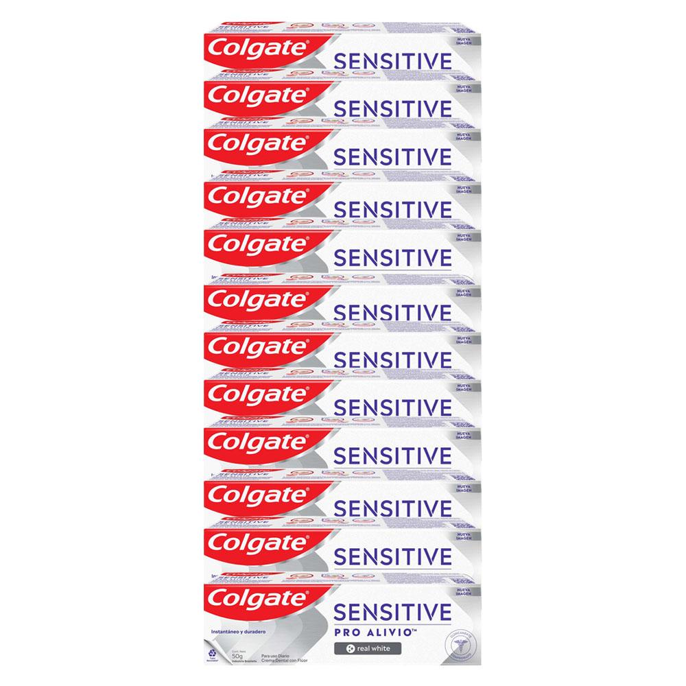 Kit 12 Creme Dental Colgate Sensitive Pro-Alívio Imediato Branqueador ...
