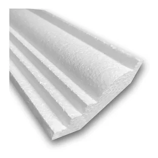 Moldura Isopor Kit 10 20 30 40 50 Metros Mts 7cm Forro Roda Teto Sanca