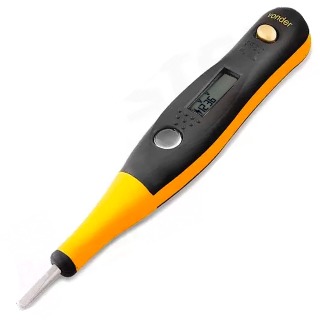 Caneta Detectora De Tensão Chave Teste Medidor De Voltagem | Shopee Brasil